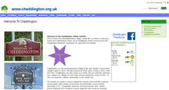 Desktop Screenshot of cheddington.org.uk